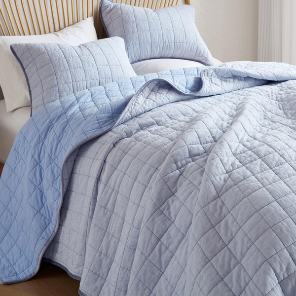 Hyde Lane Luxury Linen Quilt Set King Size, Organic European