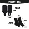 CWPFVQA 2 Pairs Ankle Support Football Black Ankle Support Football