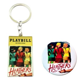 Fandom Emporium Broadway Musical Heather Ornament Gift Christmas Tree Winter Holiday Fandom Teen Adult Present Fan Pendant Durable (Keychain and Button)