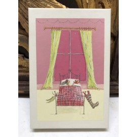 ROGER LA BORDE 10 Note / Greeting Xmas Box Set Illustrated by Mary Claire Smith