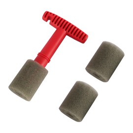 Laroal Detailingbürste für Autofelgen, Autowaschanlage, eingebettete Reifenschraubenbürste, Radmuttern-Felgenreinigungsbürste mit 2 zusätzlichen Schwämmen, Schwammreinigungswerkzeug für Felgen