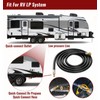 CALPOSE 15 FT RV Propane Quick Connect Hose for RV