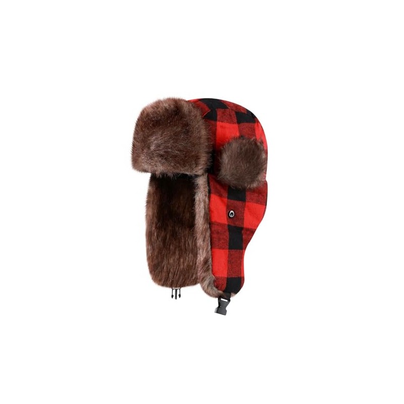 ASWER Warm Trapper Russian Trooper Hat Winter Skiing Cap Men