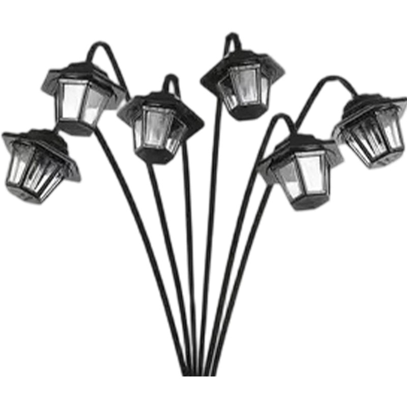 Solar Lights Outdoor - 2 Pieces Solar Pathway Lights Garden