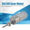 DC24V Self Locking Worm Gear Motor High Torsion Speed Reduction
