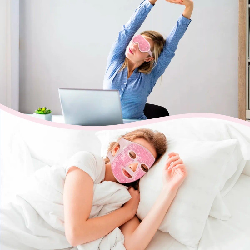 Mascarilla Facial Máscara Dormir Frio/caliente