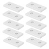 Joining Plate, 10Pcs Joining Plate, Aluminum Flat Straight Corner Brace