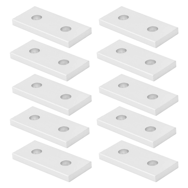 Joining Plate, 10Pcs Joining Plate, Aluminum Flat Straight Corner Brace