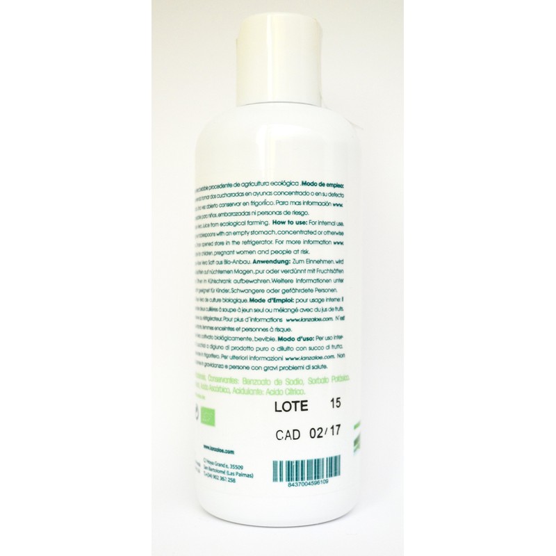 Lanzaloe Pure Aloe Vera Juice 99% 250 ml