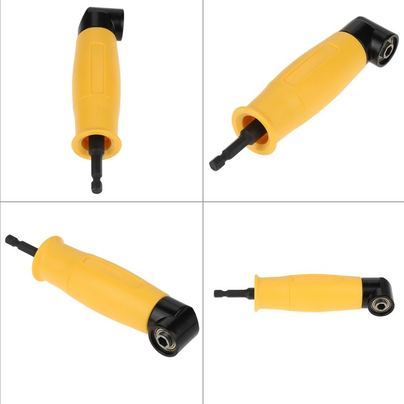 Drill Adapter 90° Angle Hex Shank Right Angle Driver Extension