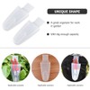 Yardwe Pruning Shears Storage Box 8.5 Inch Transparent Plastic Organizer