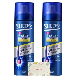 【まとめ買い 2個セット】 花王 サクセス 薬用 育毛トニック エクストラクール 無香料 180g + Kunutonnオリジナルロゴ入りeおまけ付