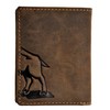 Jockey Club Genuine Leather Wallet with RFID Protection Natural Hunter
