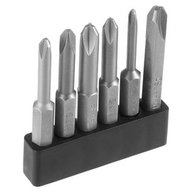 Triwing Screwdriver Bit Set 6 Sizes Y0 Y1 Y2 Y3 Y4 Y5, Y-Type Tri-Wing Drive Screwdriver Insert Bit Set, TriWing Bits Sets 2" Long Shank 1/4 Inch Hex Shank S2 Steel Magnetic 2 Inch Long Drill Bits