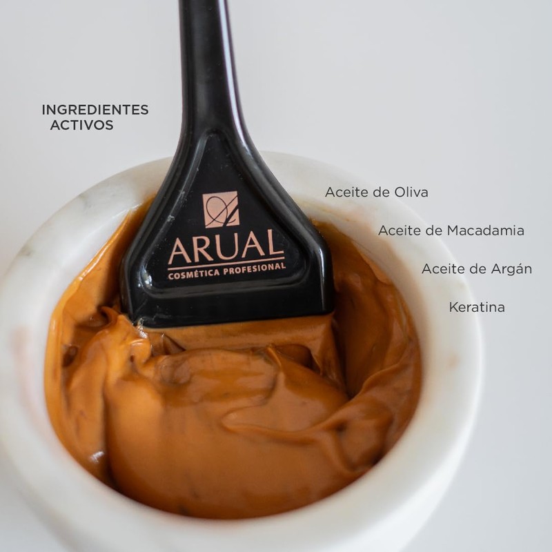 Arual Cosmética Profesional Tinte # 1 Negro