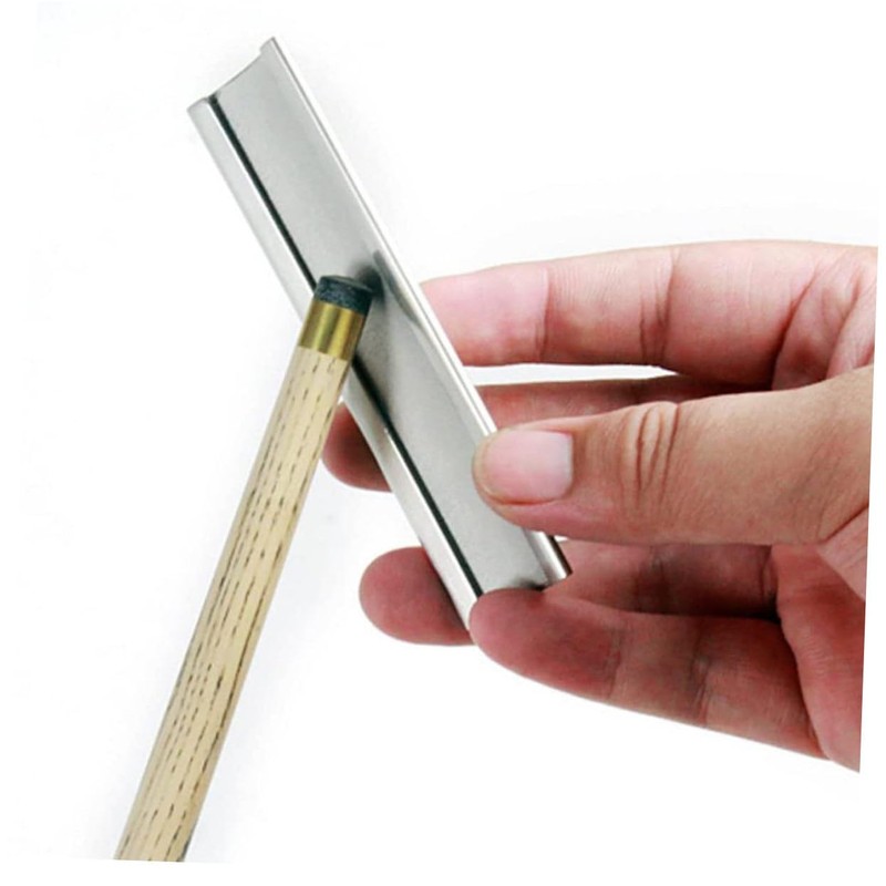 WHAMVOX Billiard Cue Tip Shaper Tool Metal File for Repairing
