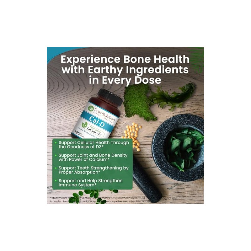PURENUTRITION ME Pure Nutrition Cal D - Plant Based Calcium