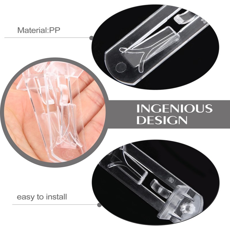 iplusmile Heavy Duty Plastic Shelf Support Pegs 20Pcs 8Mm Self-Locking