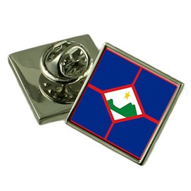 St. Eustatius Flag Lapel Pin Badge 18 mm Choose Gift Bag