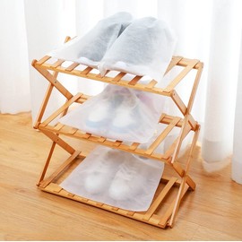 30 eco-friendly travel shoe bag storage bags, non-woven breathable dust-proof bag with rope, suitable for storing shoes and bags, isolate dust and keep shoes and bags clean and tidy. (11.8inX15.74in)