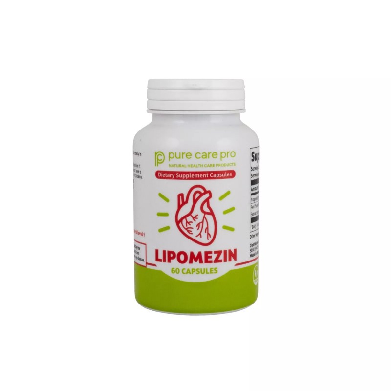 LIPOMEZIN - The MOST Effective All-Natural Cholesterol Lowering Supplement 60ct