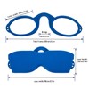 REAVEE Ultra Slim Armless Reading Glasses for Men Women, Small