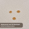 Plenmor Table Cloth Wipeable Tablecloth PVC Plastic Wipe Clean Waterproof