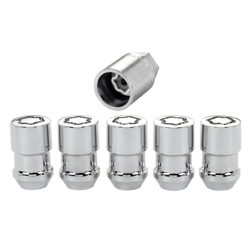 McGard 24537 Cone Seat Wheel Locks Chrome (M12 x 1.5