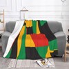 African Soft Blanket All Season Fuzzy Throw Warm Lightweight Blanket