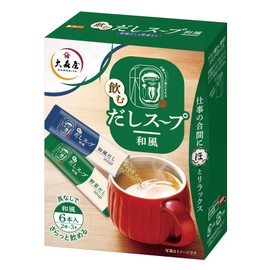 Omoriya Dashi Soup, Japanese Style, 6 Bottles x 5 Packs