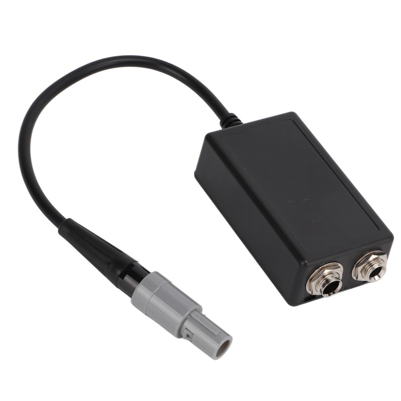 Aviation Headset Adapter General Aviation Dual for GA Female to