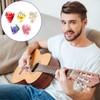 5 Pieces Flower Guitar Picks Dried Flower Resin Guitar Plectrums