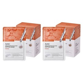 AHC (Hyundai Hmall) Home Shopping Same AHC Pure Cotton Mask Pack Absolute Return Firming 50 Sheet Set / (현대Hmall) 홈쇼핑 동일 AHC 순면 마스크 팩 앱솔루트 리턴 퍼밍 50매 세트
