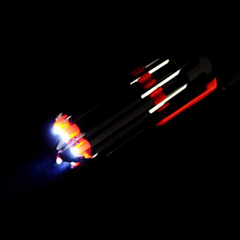 Multifunctional 8 in 1 Screwdriver Set with LED Flashlight, Ideal