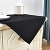 Nacuci Small Square Tablecloth 24x24 Inch Washable Polyester Side Table