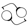 2 Pieces Fuel Cap Fixing Wire Fuel Tank Cap Rubber
