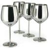 PG Set of 4 Stainless Steel Wine Glass - 18.5oz