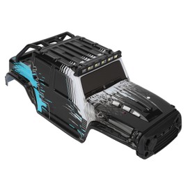 equlup RC Body Shell for 1/16 Scale 4wd on Road Racing Drift RC Car Remote Control Car Body Shell Frame for 1/16 RC Racing Car DIY(Blue)