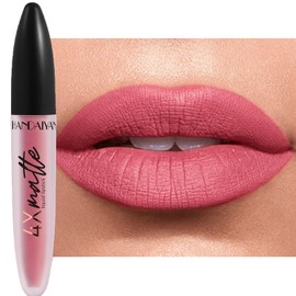 Matte Liquid Lipstick Nude Moisturizer Smooth Lipstick Non Stick Cup Velvet Lip Gloss Waterproof Lipstick Makeup Gift For Women Girl Christmas