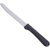 Round Tip Steak Knife with Plastic Handle, 5 Inch Blade