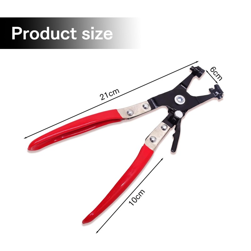 Sdhgerh Hose Clamp Pliers with Straight Neck Hose Clamp Pliers