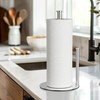 Kitchen Roll Holder Silver Standing, Kitchen Paper Towel Holder for