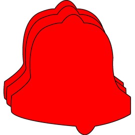 Holiday Bell Small Single Color Creative Cut-Outs