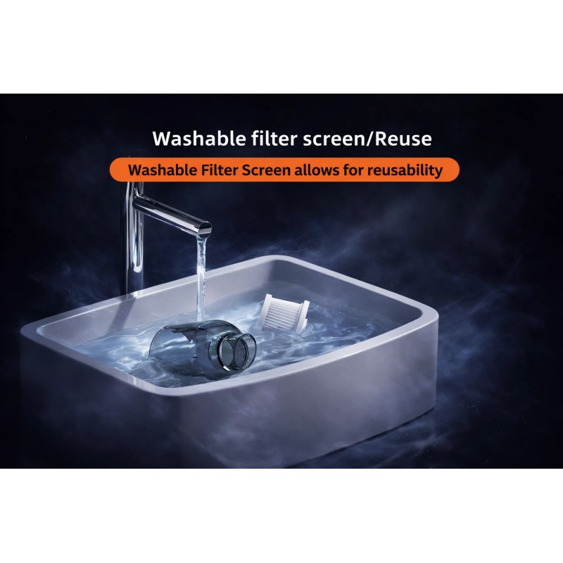 Cordless Handheld Vacuum Cleaner & Blower, Cordless Black Mini Portable