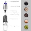 Gravity Electric Pepper and Salt Grinder Set - Adjustable Coarseness