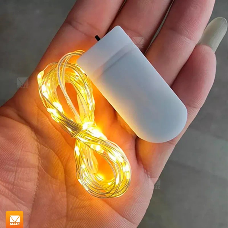 Maíz Serie Luces Led Alambre Decorativas Dormitorio Navideñas 2m