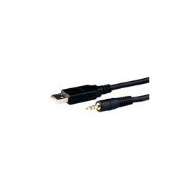 FTDI TTL-232R-5V-AJ Cable, TTL to USB Serial Converter, W/Audio Jack Conn, Conversion Type:USB to UART Converter, USB-A Plug to Phone Plug, Stereo, 3.50mm
