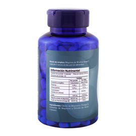 NATGEL - Citrato de Magnesio | 160 Cápsulas de 1g | Enriquecido con Omega 3 | Apoyo al Sistema Muscular y Nervioso | Alta Absorción | Ideal para Después del Ejercicio