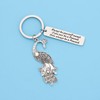 LQRI Inspirational Peacock Jewelry Peacock Bird Charm Keychain Always Be