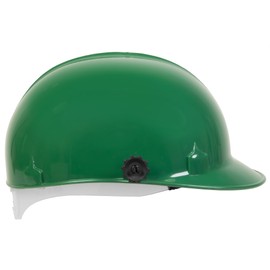 Kimberly-Clark Jackson Safety Lightweight C10 Bump Cap with Face Shield Attachment, For Minor Bumps, 4 Point Injection System with Absorbent Brow Pad, Green (Case of 12), 20189
